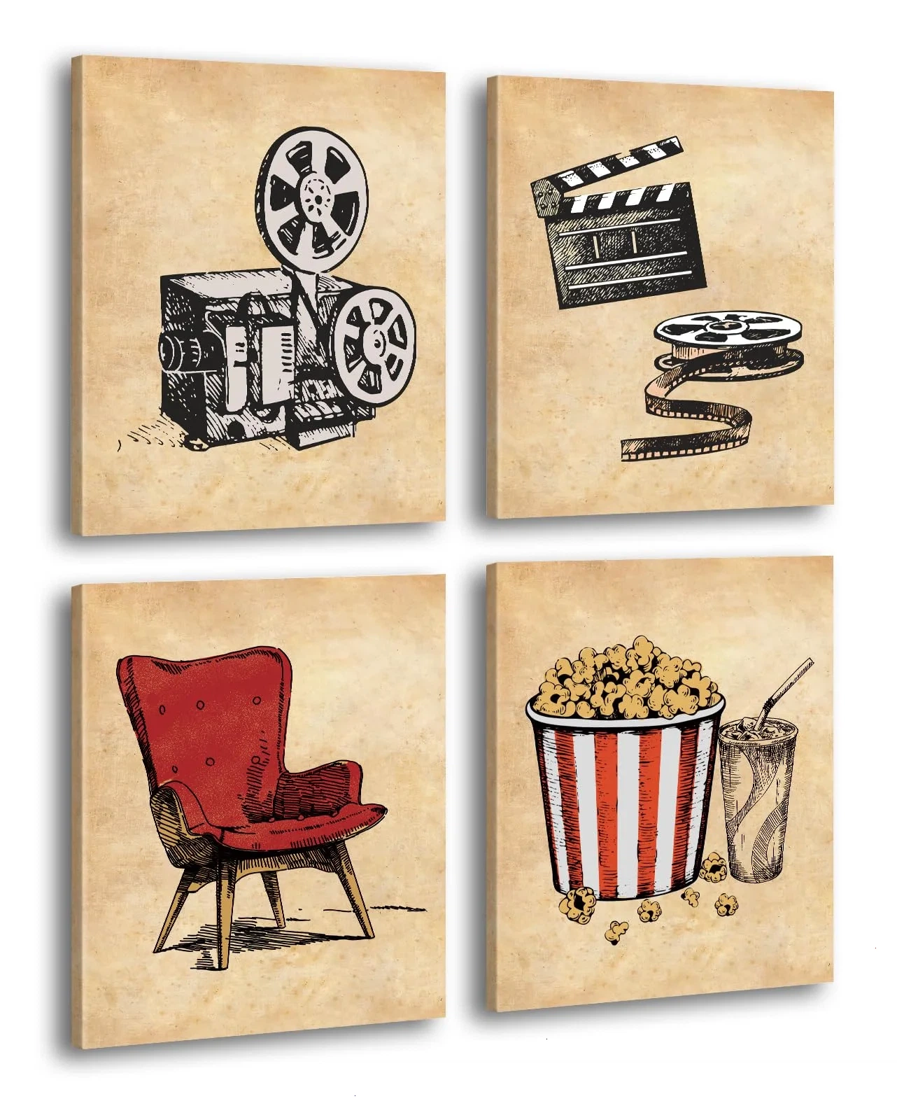 复古电影院装饰艺术